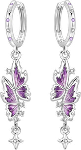 925 Sterling Silver Drop Earrings For Women