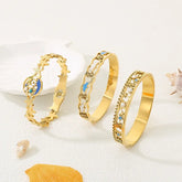 Ocean Theme Bangle - Girlee
