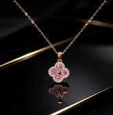Pink Clover Pedant