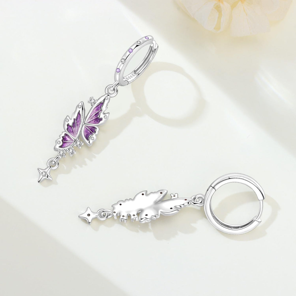 925 Sterling Silver Drop Earrings For Women