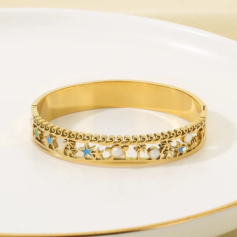 Ocean Theme Bangle - Girlee