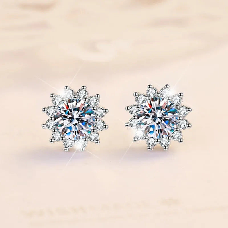 925 Sterling Silver Zircon Jewelry Set for Women