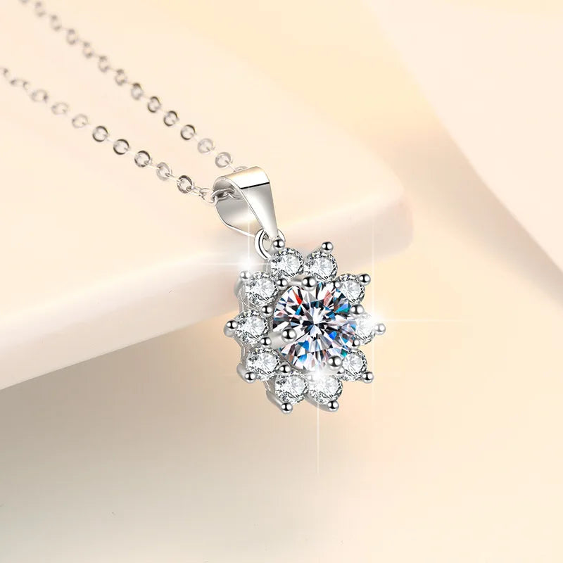 925 Sterling Silver Zircon Jewelry Set for Women