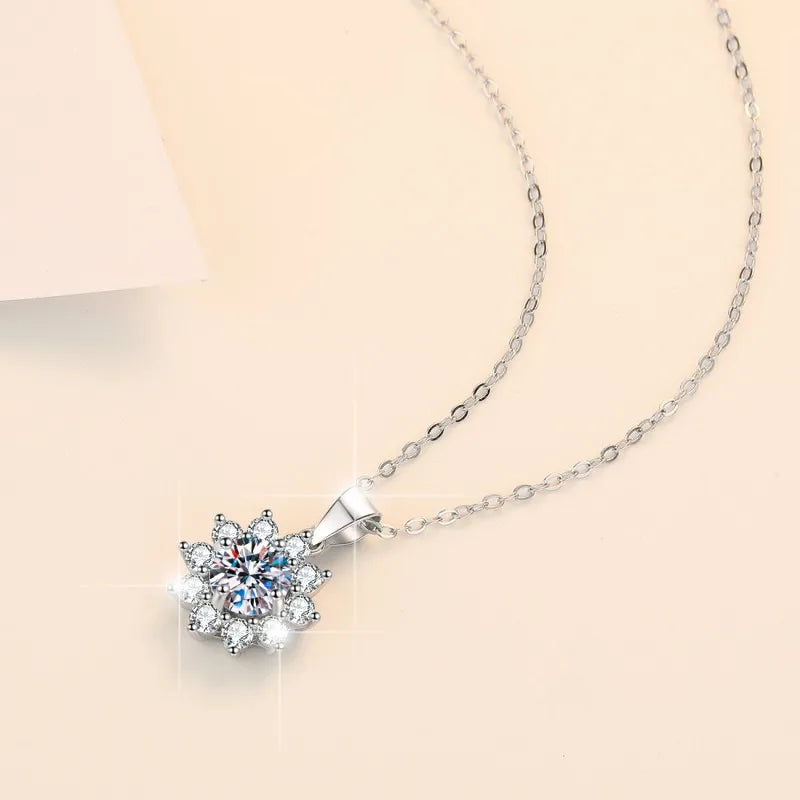 925 Sterling Silver Zircon Jewelry Set for Women